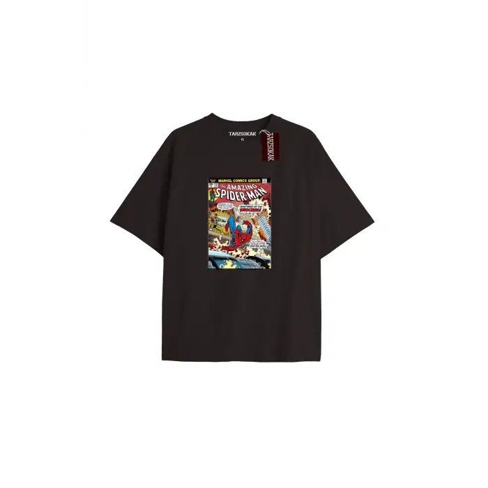 Spider-Man Gazete baskı Model No Way Home Tshirt