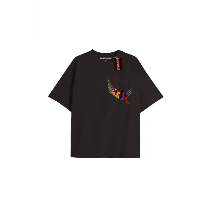 Spider-Man Gazete baskı Model No Way Home Tshirt