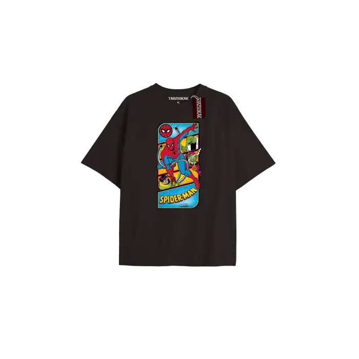 Spider-Man Gazete baskı Model No Way Home Tshirt