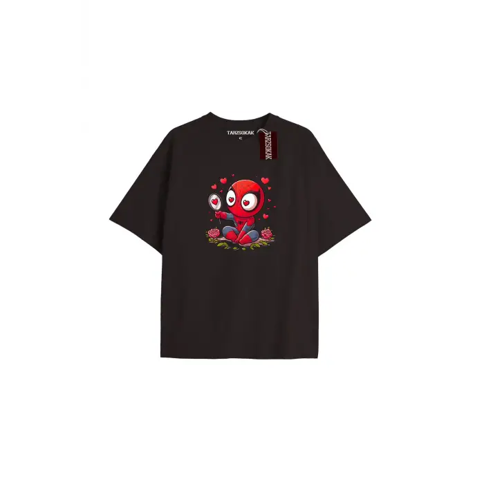 Spider-Man Gazete baskı Model No Way Home Tshirt