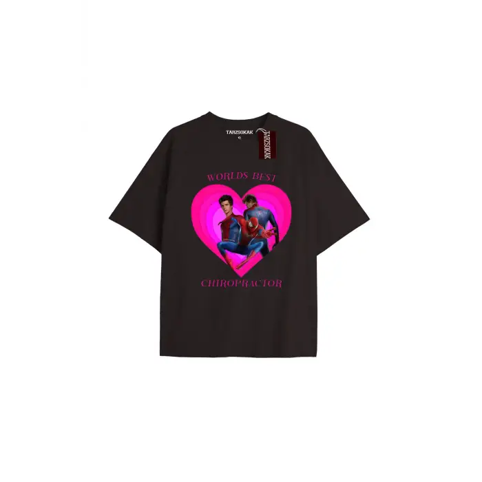 Spider-Man Gazete baskı Model No Way Home Tshirt