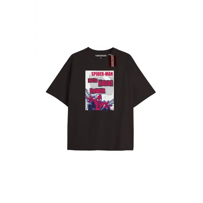 Spider-Man Gazete baskı Model No Way Home Tshirt