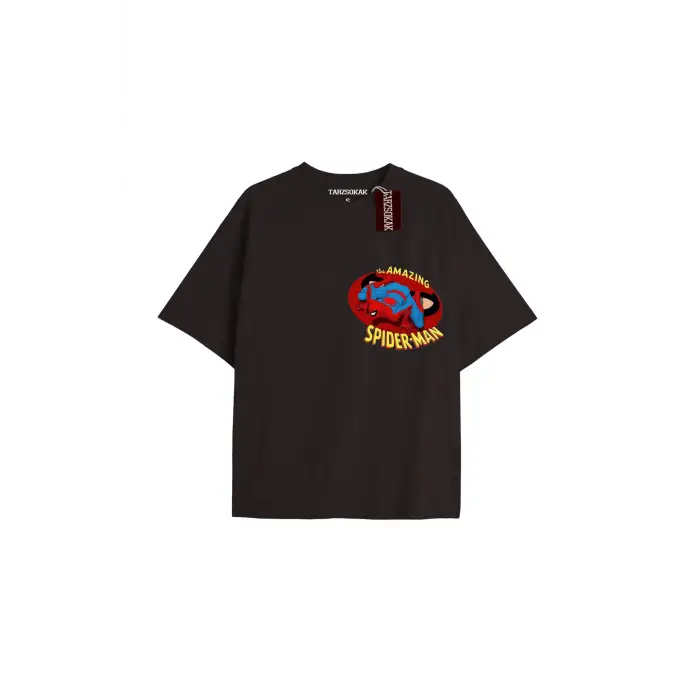 Spider-Man Gazete baskı Model No Way Home Tshirt
