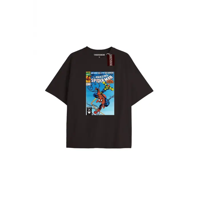 Spider-Man Gazete baskı Model No Way Home Tshirt
