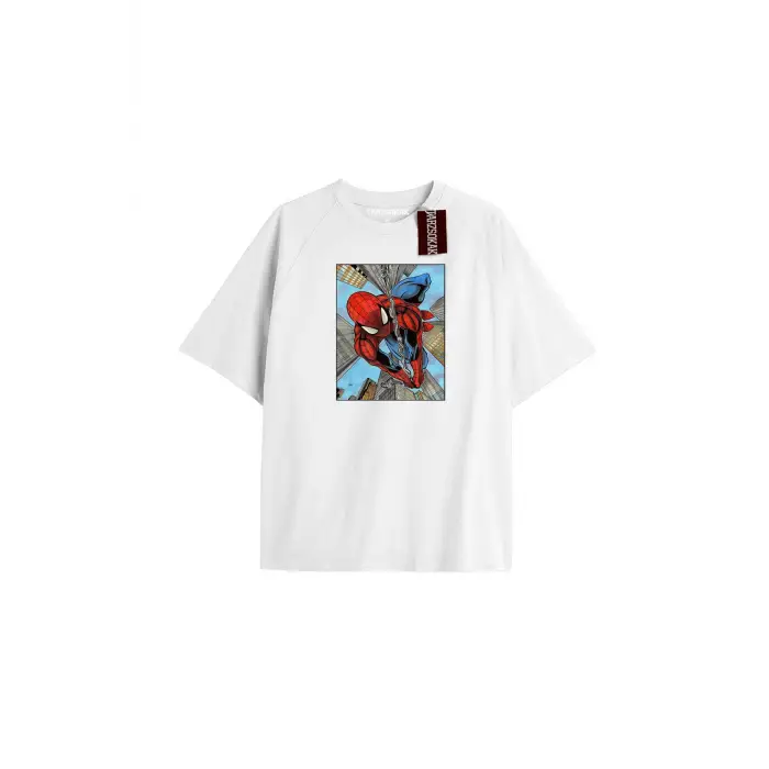 Spider-Man Gazete baskı Model No Way Home Tshirt