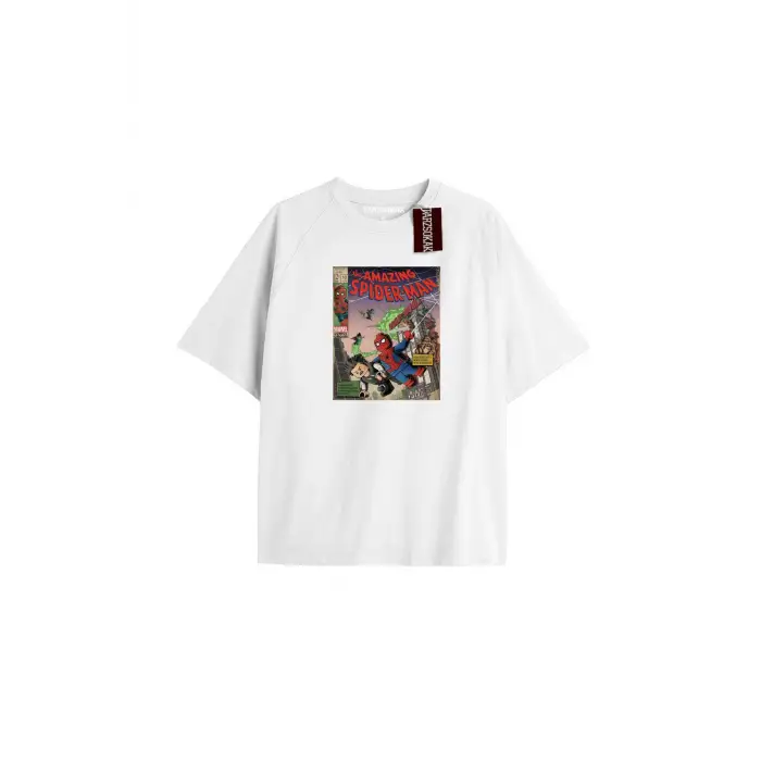 Spider-Man Gazete baskı Model No Way Home Tshirt