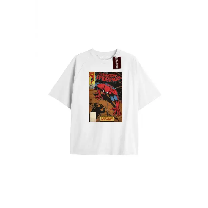 Spider-Man Gazete baskı Model No Way Home Tshirt