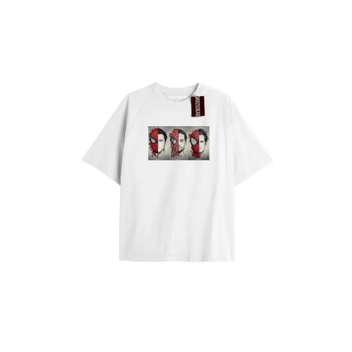 Spider-Man Gazete baskı Model No Way Home Tshirt