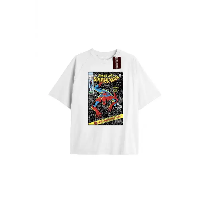Spider-Man Gazete baskı Model No Way Home Tshirt