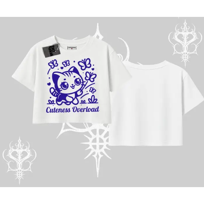 Stay Cool Kedi Baskılı Babby Tee Tshirt
