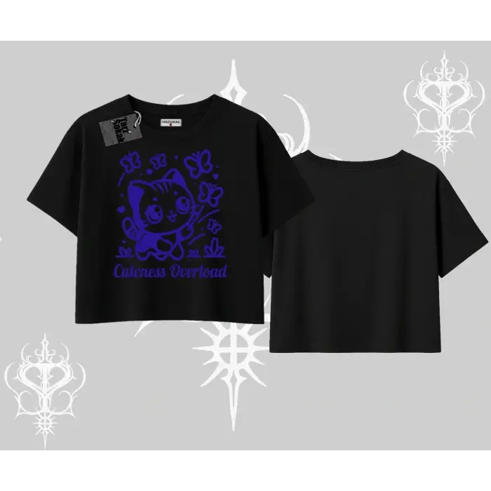 Stay Cool Kedi Baskılı Babby Tee Tshirt - Çocuk