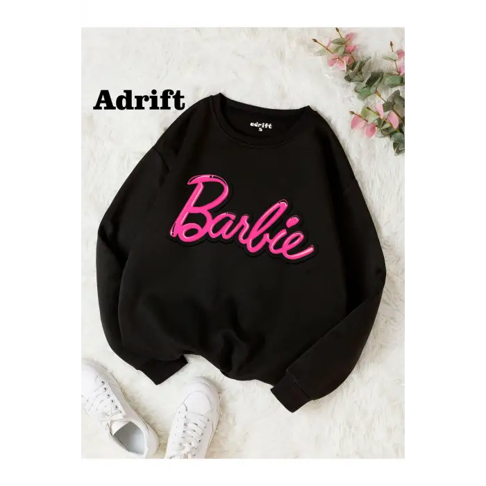 Tasarım Sweatshirt Siyah