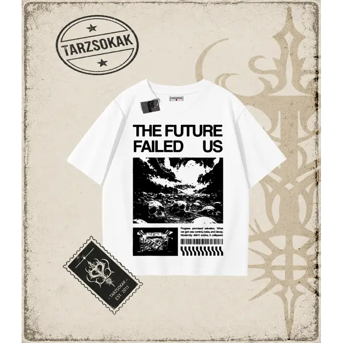 THE FUTURE Oversize Unisex Tişört