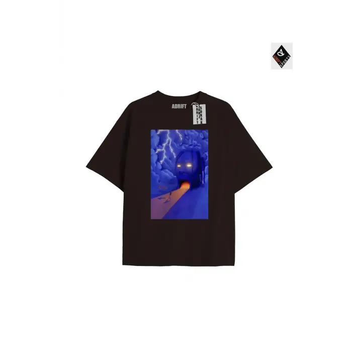 Travis Scott Siyah Oversize Unisex T-shirt