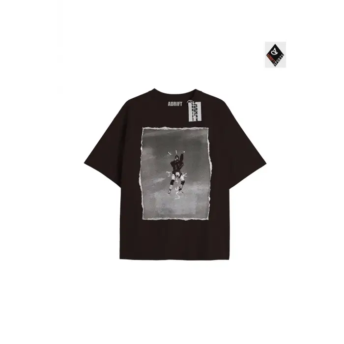 Travis Scott Siyah Oversize Unisex T-shirt