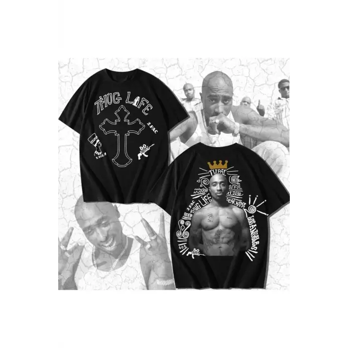 Trend 2pac Oversize Tişört