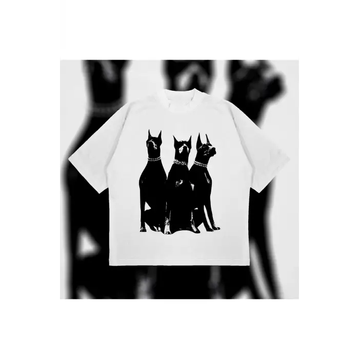 Triple Thread Oversize Unisex Pamuklu Nefes Alan Kalın Kumaşlı
