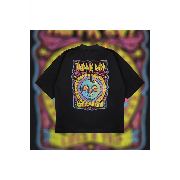 Trippie Redd Oversize Unisex Pamuklu Nefes Alan Kalın Kumaşlı