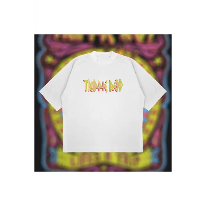 Trippie Redd Oversize Unisex Pamuklu Nefes Alan Kalın Kumaşlı