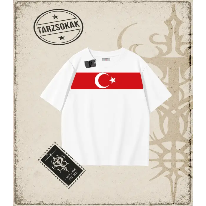 TÜRKİYE   Oversize Unisex Tişört