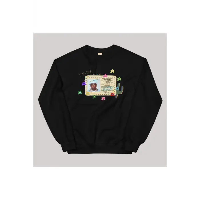 Tyler The Creator Sweatshirt Siyah