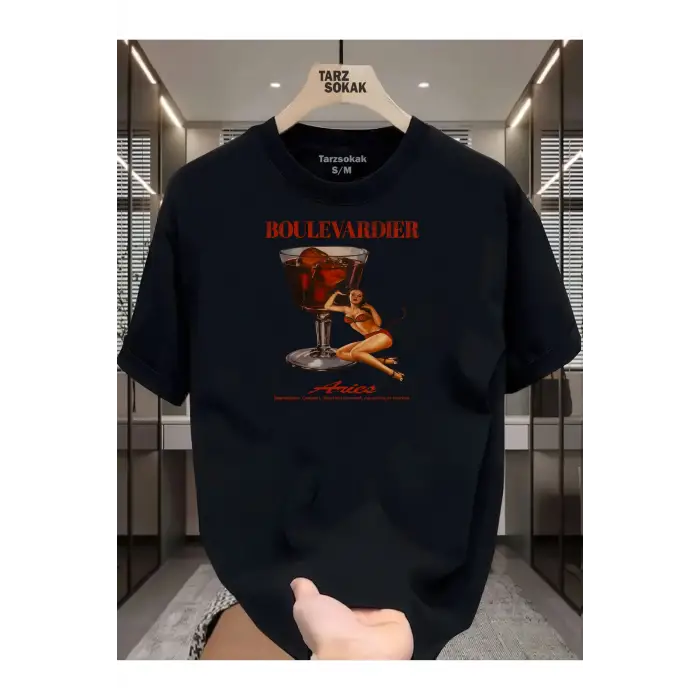UNİSEX Boulevardier T-shirt