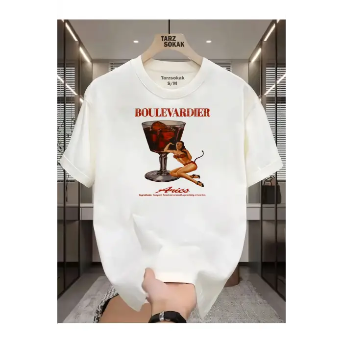 UNİSEX Boulevardier T-shirt