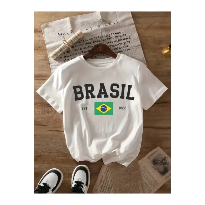 Unisex Brazil Oversize Vintage