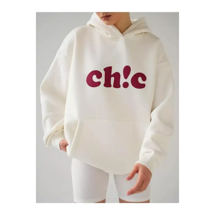 Unisex Ch!c Sweatshirt Beyaz