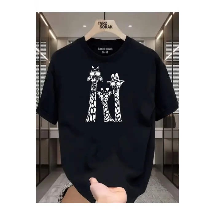 UNİSEX Cool Zurafa T-shirt