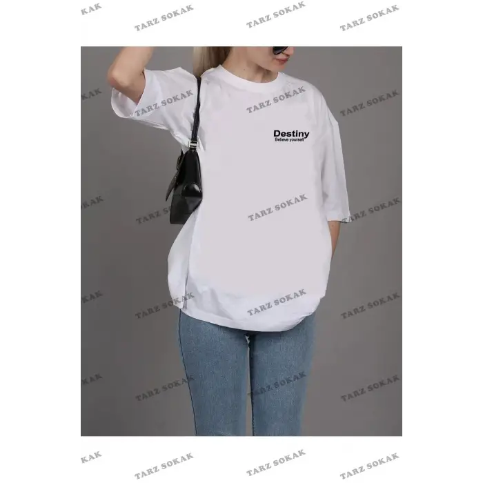 Unisex Destiny Rahat Kesim Oversize