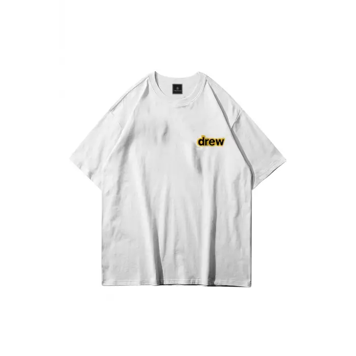 Unisex Drew Bear Beyaz Tshirt