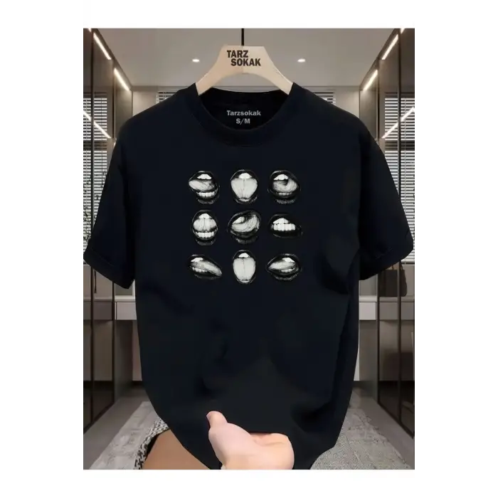 UNİSEX Dudak Lips T-shirt