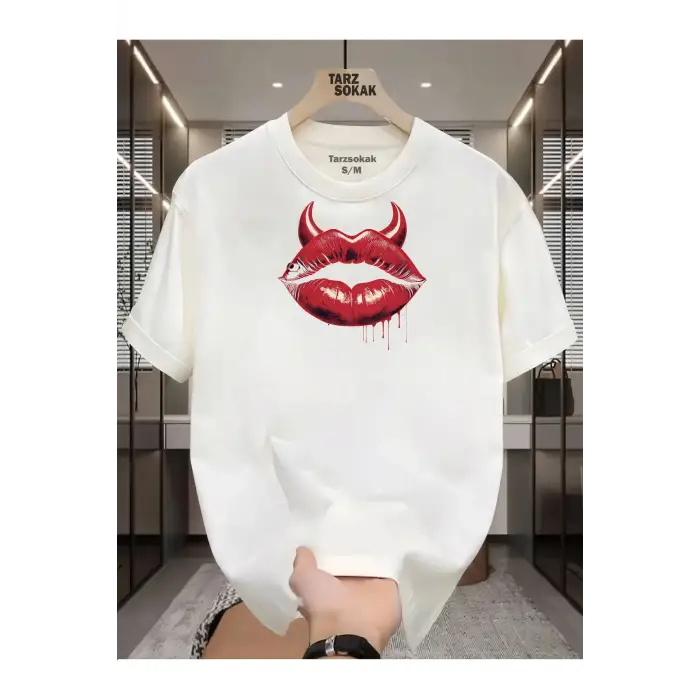 UNİSEX Dudak Lips T-shirt