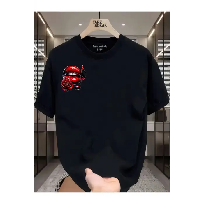 UNİSEX Dudak Lips T-shirt