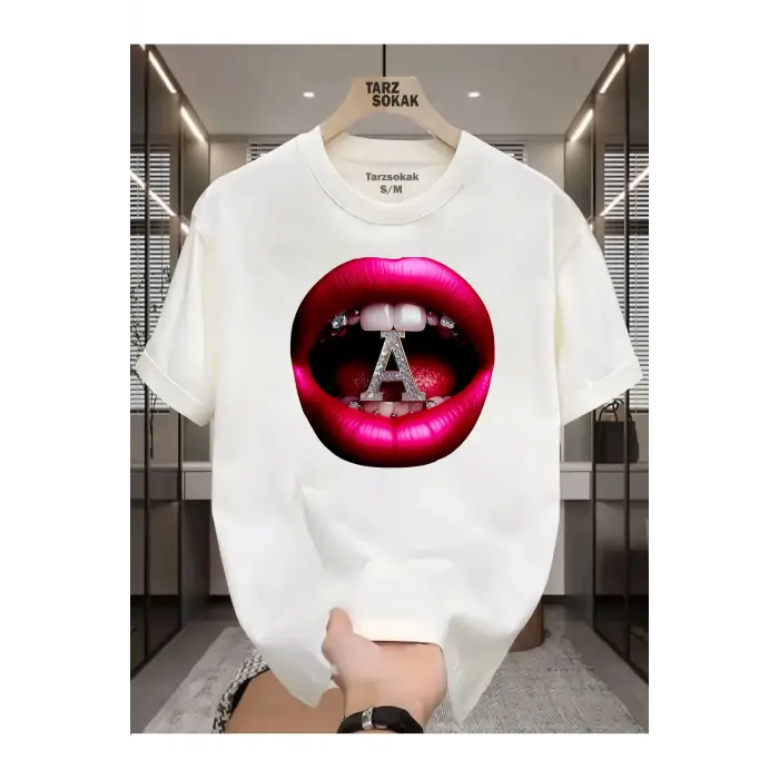 UNİSEX Dudak Lips T-shirt
