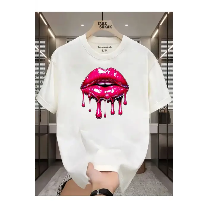 UNİSEX Dudak Lips T-shirt