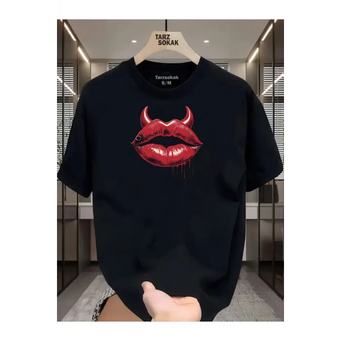 UNİSEX Dudak Lips T-shirt