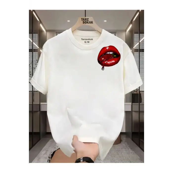 UNİSEX Dudak Lips T-shirt