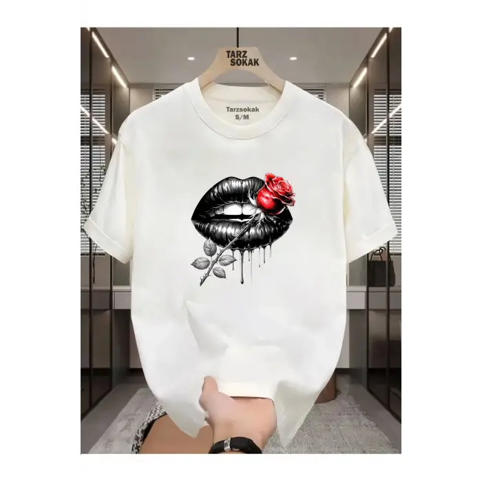 UNİSEX Dudak Lips T-shirt