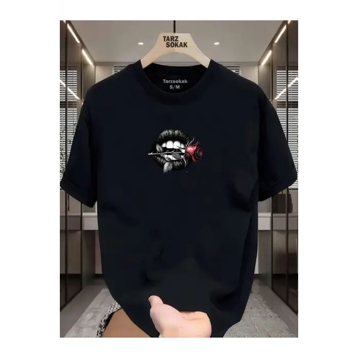 UNİSEX Dudak Lips T-shirt