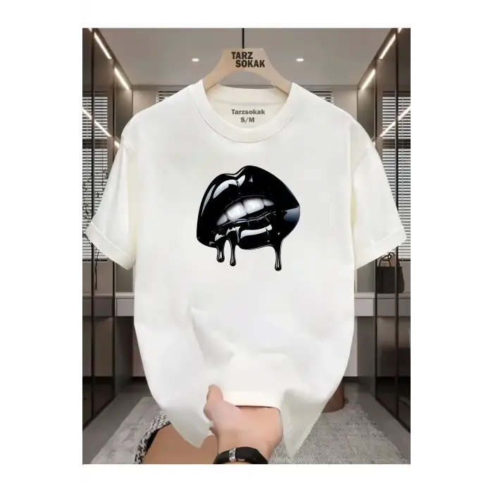 UNİSEX Dudak Lips T-shirt