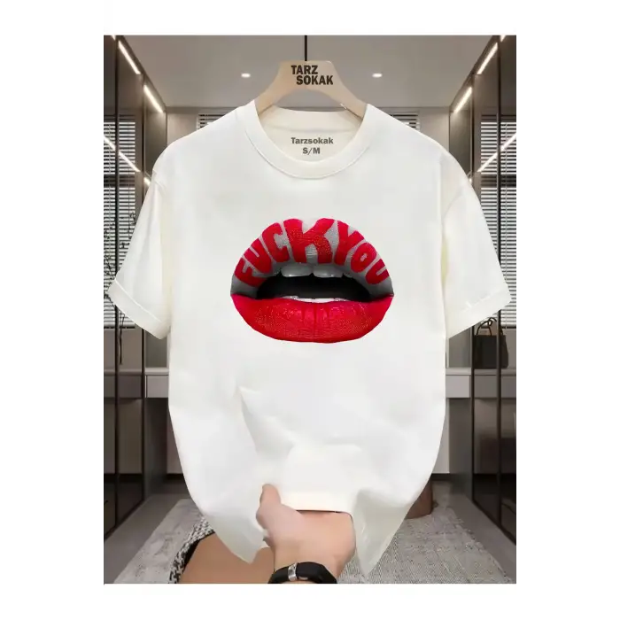 UNİSEX Dudak Lips T-shirt