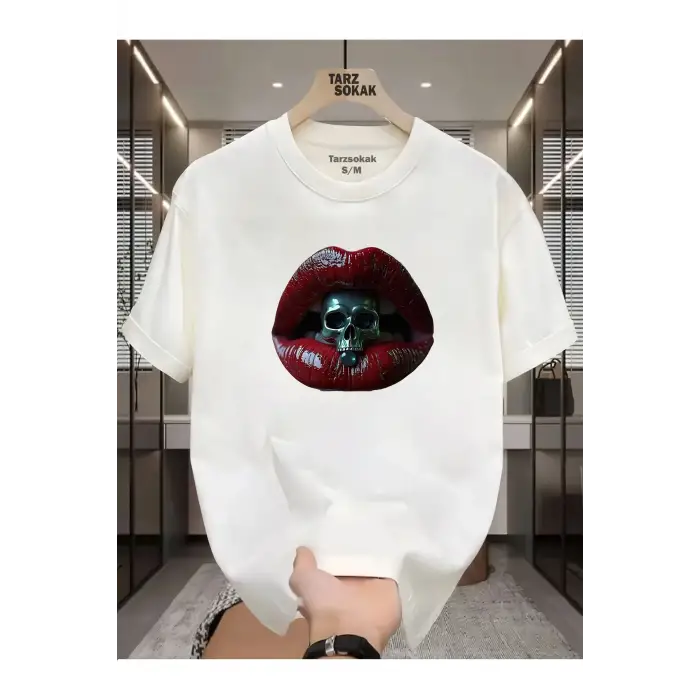 UNİSEX Dudak Lips T-shirt
