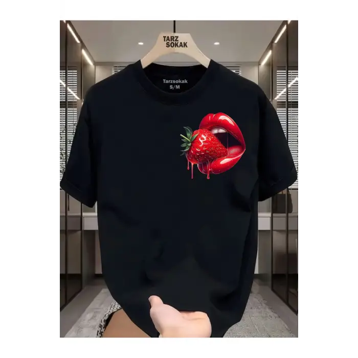 UNİSEX Dudak Lips T-shirt