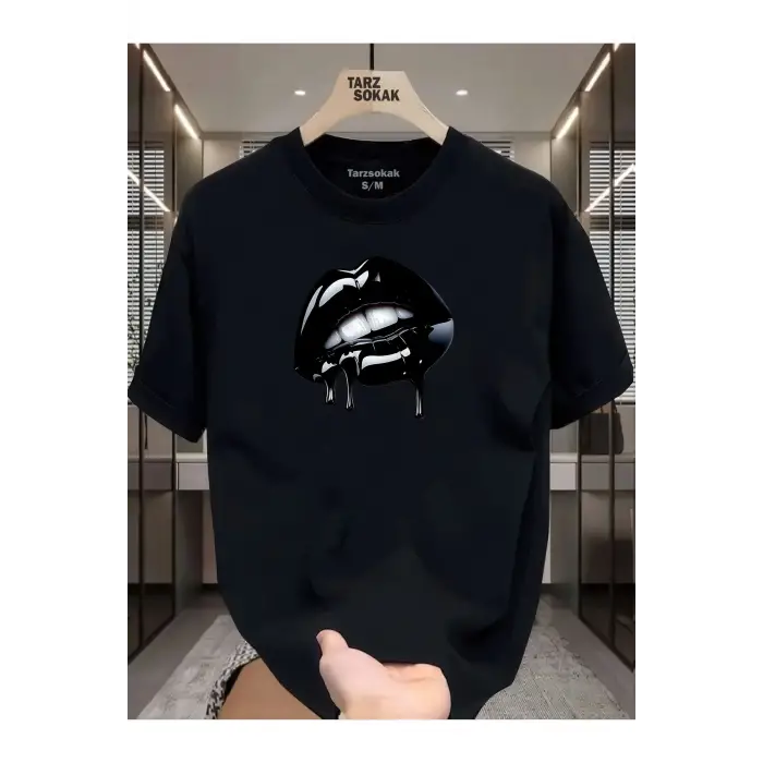 UNİSEX Dudak Lips T-shirt