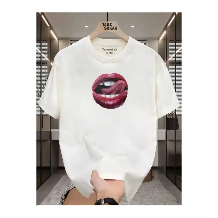 UNİSEX Dudak Lips T-shirt