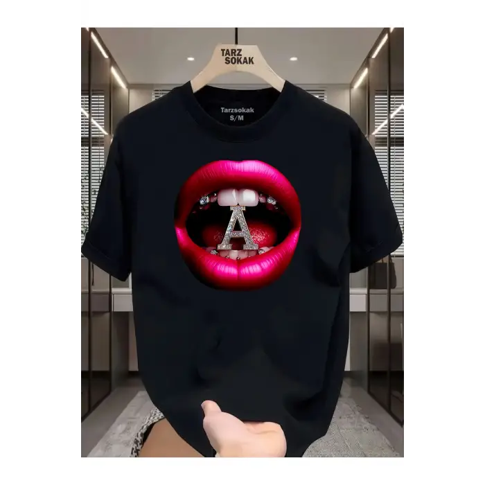 UNİSEX Dudak Lips T-shirt