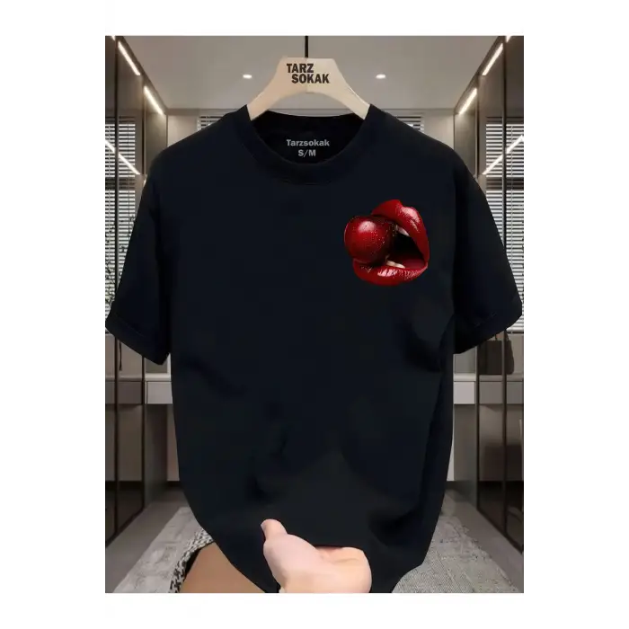 UNİSEX Dudak Lips T-shirt