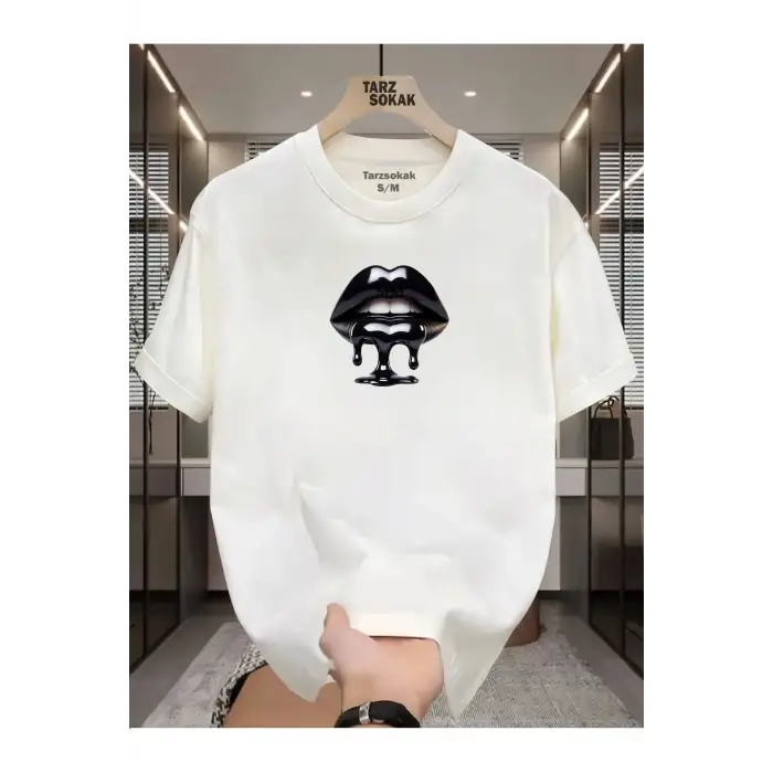 UNİSEX Dudak Lips T-shirt